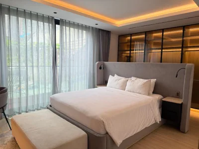 Chambre Deluxe double (2 adultes + 1 enfant) — AHouse Saigon